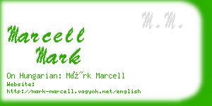 marcell mark business card